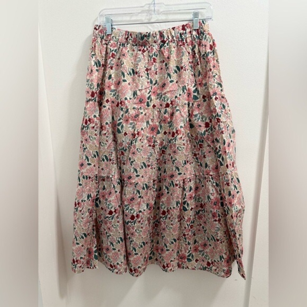 Floral Pink Skirt